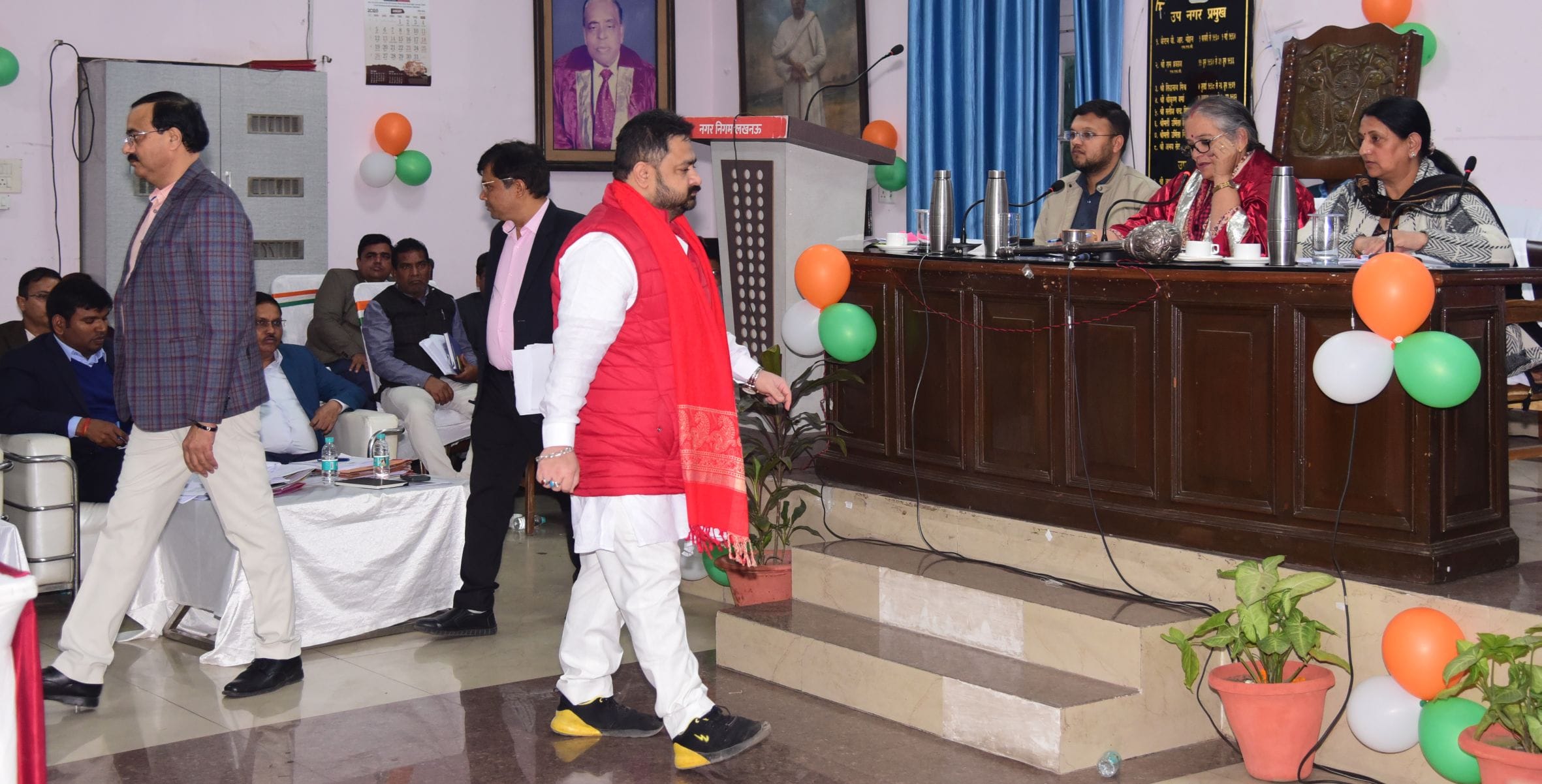नगर निगम सदन की बैठक। नगर निगम सदन की बैठक।