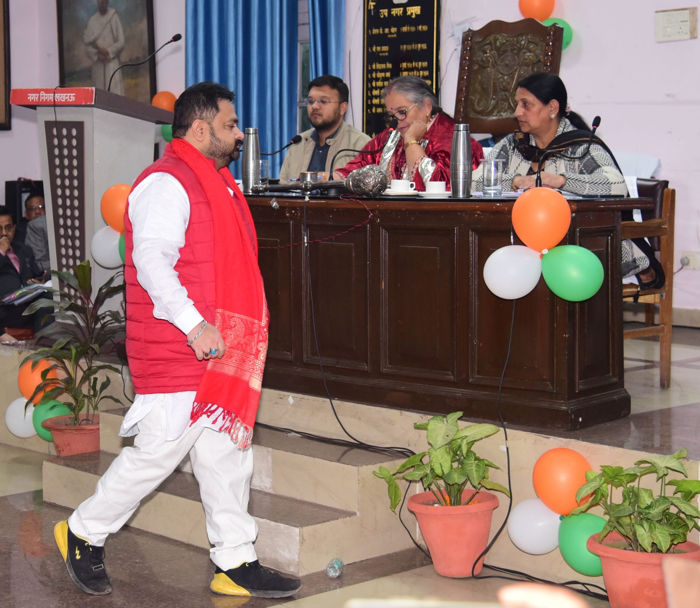 नगर निगम सदन की बैठक। नगर निगम सदन की बैठक।