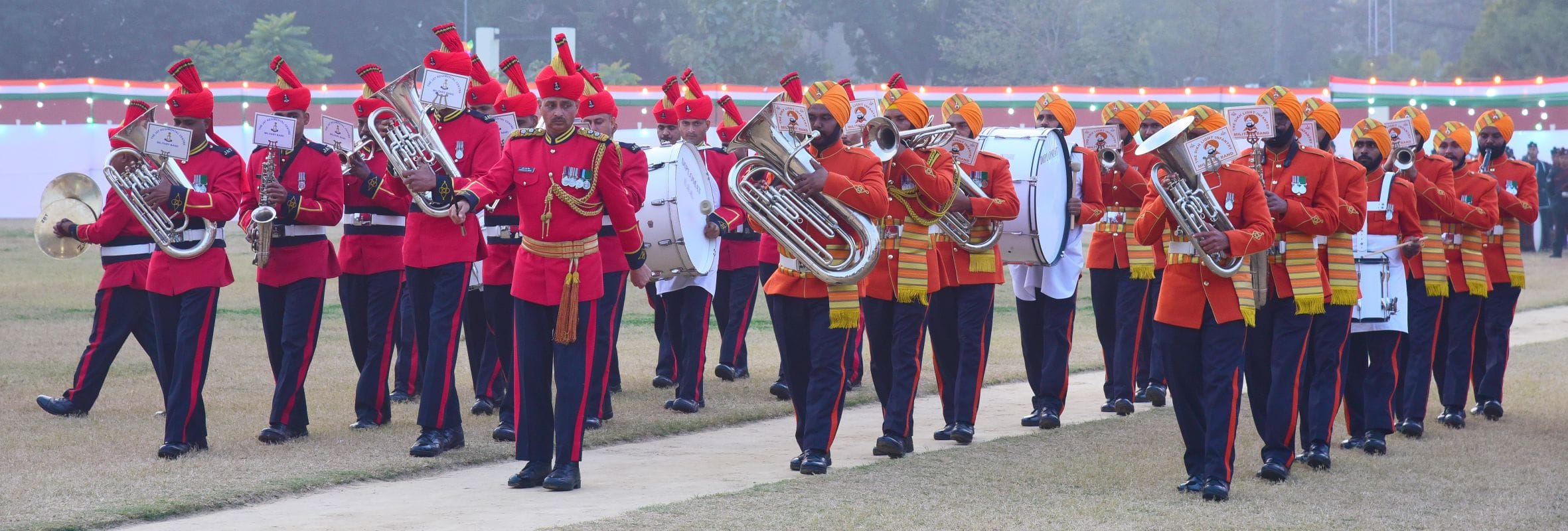 राष्ट्रभक्ति के सुरों से सजा बीटिंग द रिट्रीट