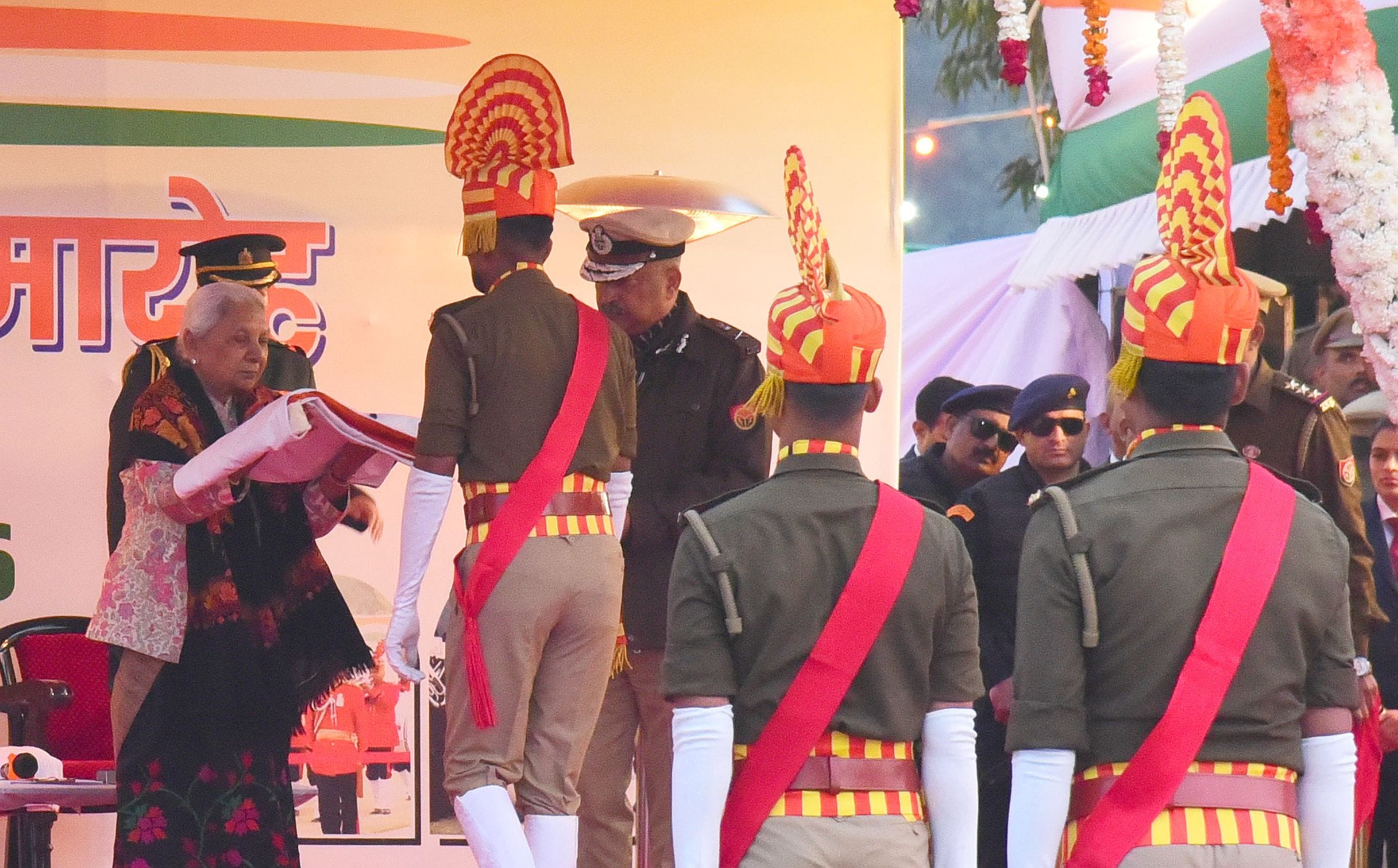 राष्ट्रभक्ति के सुरों से सजा बीटिंग द रिट्रीट