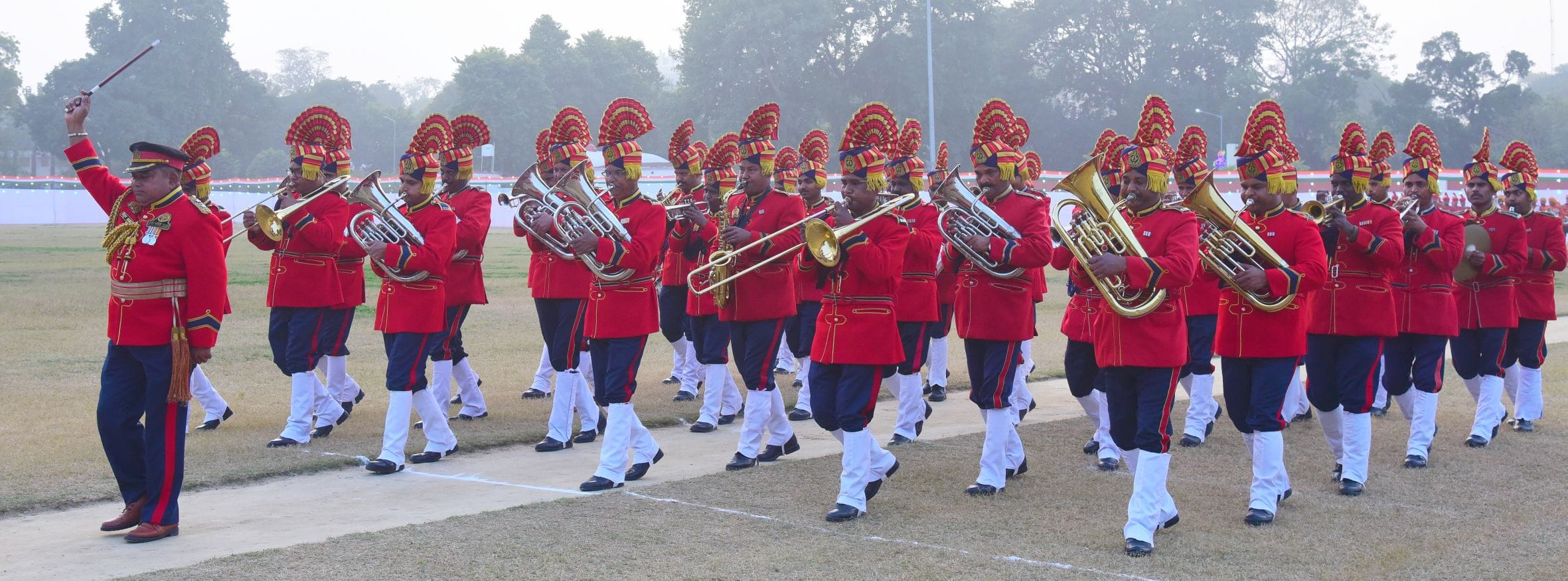 राष्ट्रभक्ति के सुरों से सजा बीटिंग द रिट्रीट