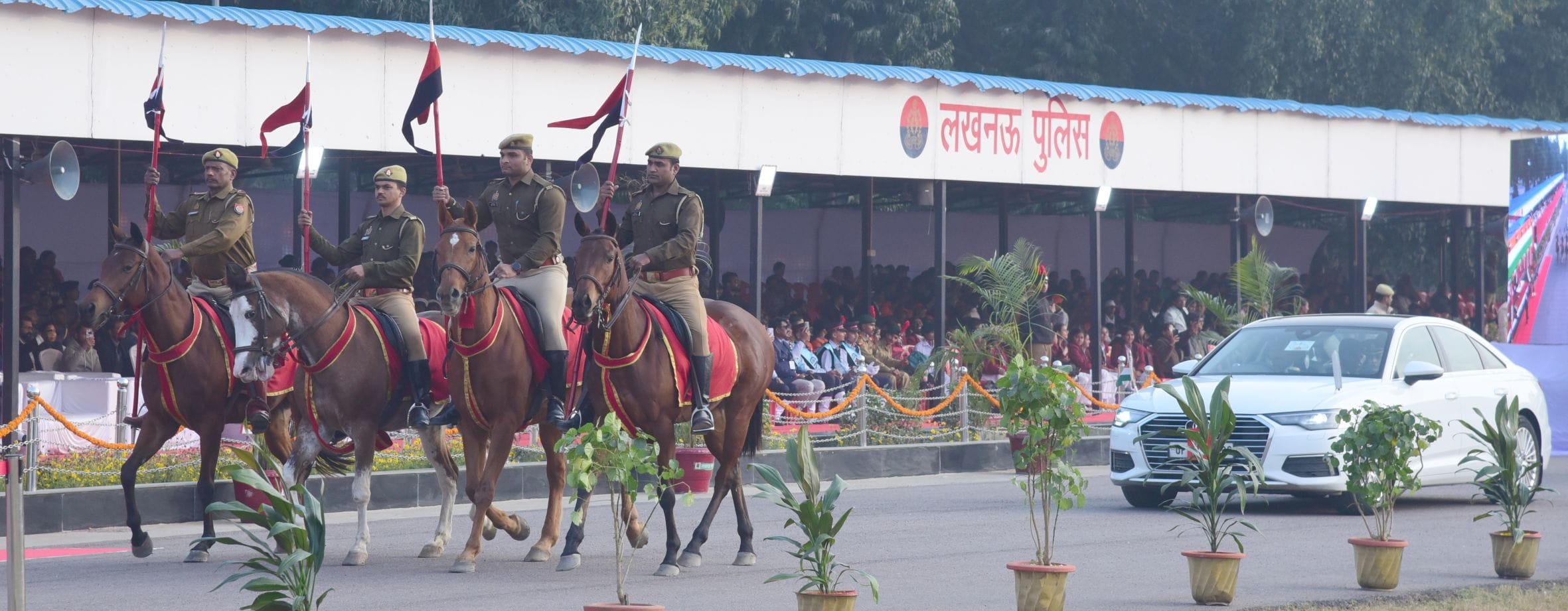राष्ट्रभक्ति के सुरों से सजा बीटिंग द रिट्रीट