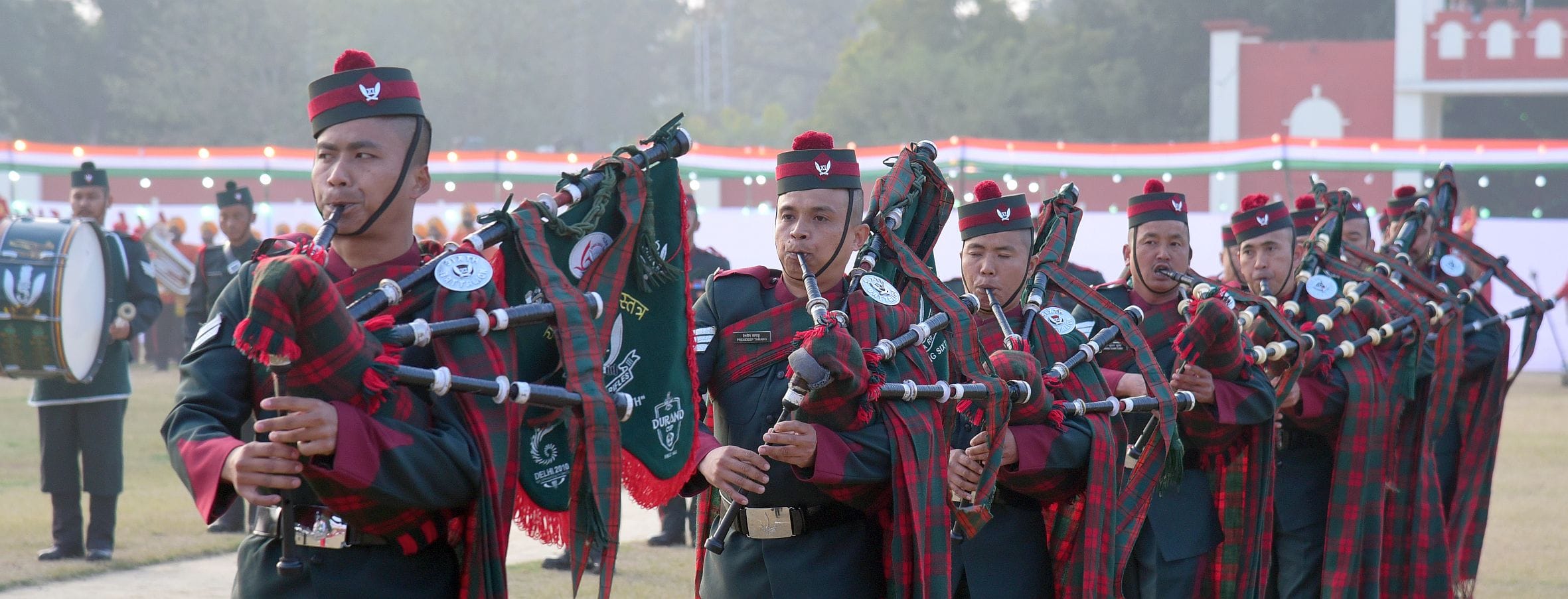 राष्ट्रभक्ति के सुरों से सजा बीटिंग द रिट्रीट