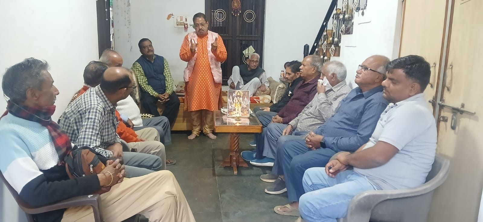 उसावां में यूजीसी का विरोध करते सर्वण समाज के लोग। संवाद