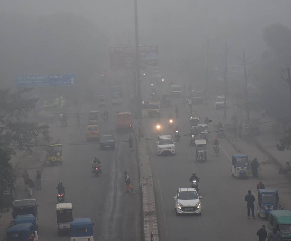 राजधानी में शनिवार सर्द रहा। सुबह घने कोहरे की चादर छाई रही। 