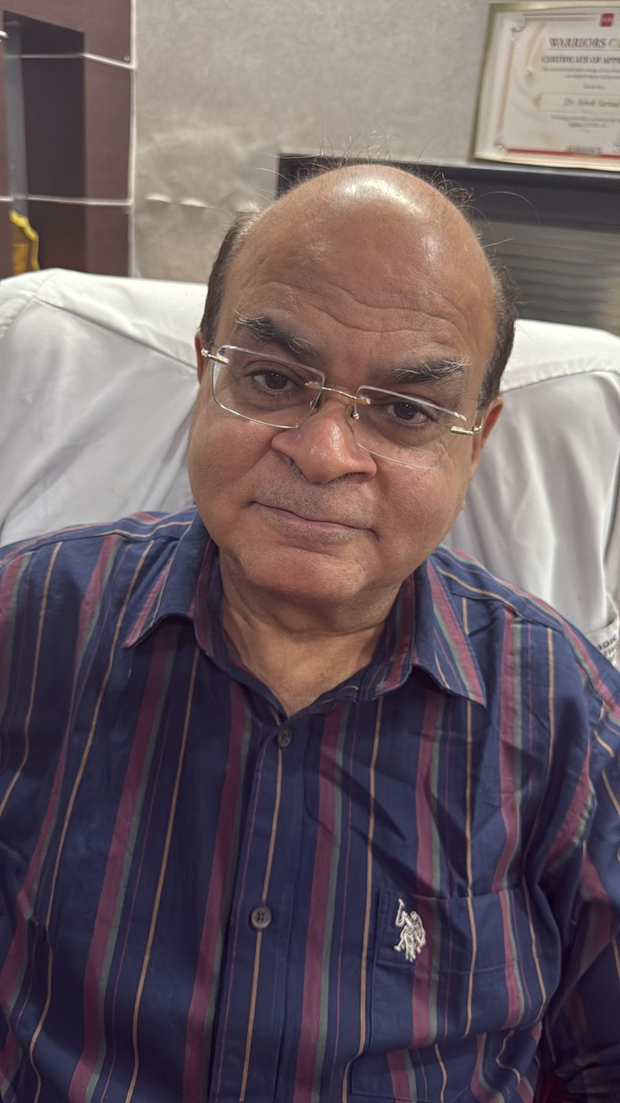 डॉ. यशपाल वर्मा, कार्यवाहक निदेशक, अटल कैंसर केयर केंद्र अंबाला