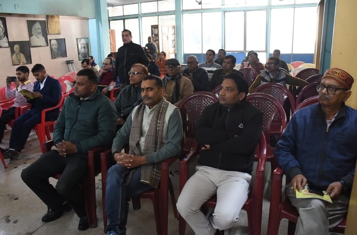गांधी भवन के संग्रहालय सभागार में रविवार को सर्वजन हिताय सेवा एवं जागरण संस्थान का 26वां स्थापन गांधी भवन के संग्रहालय सभागार में रविवार को सर्वजन हिताय सेवा एवं जागरण संस्थान का 26वां स्थापन