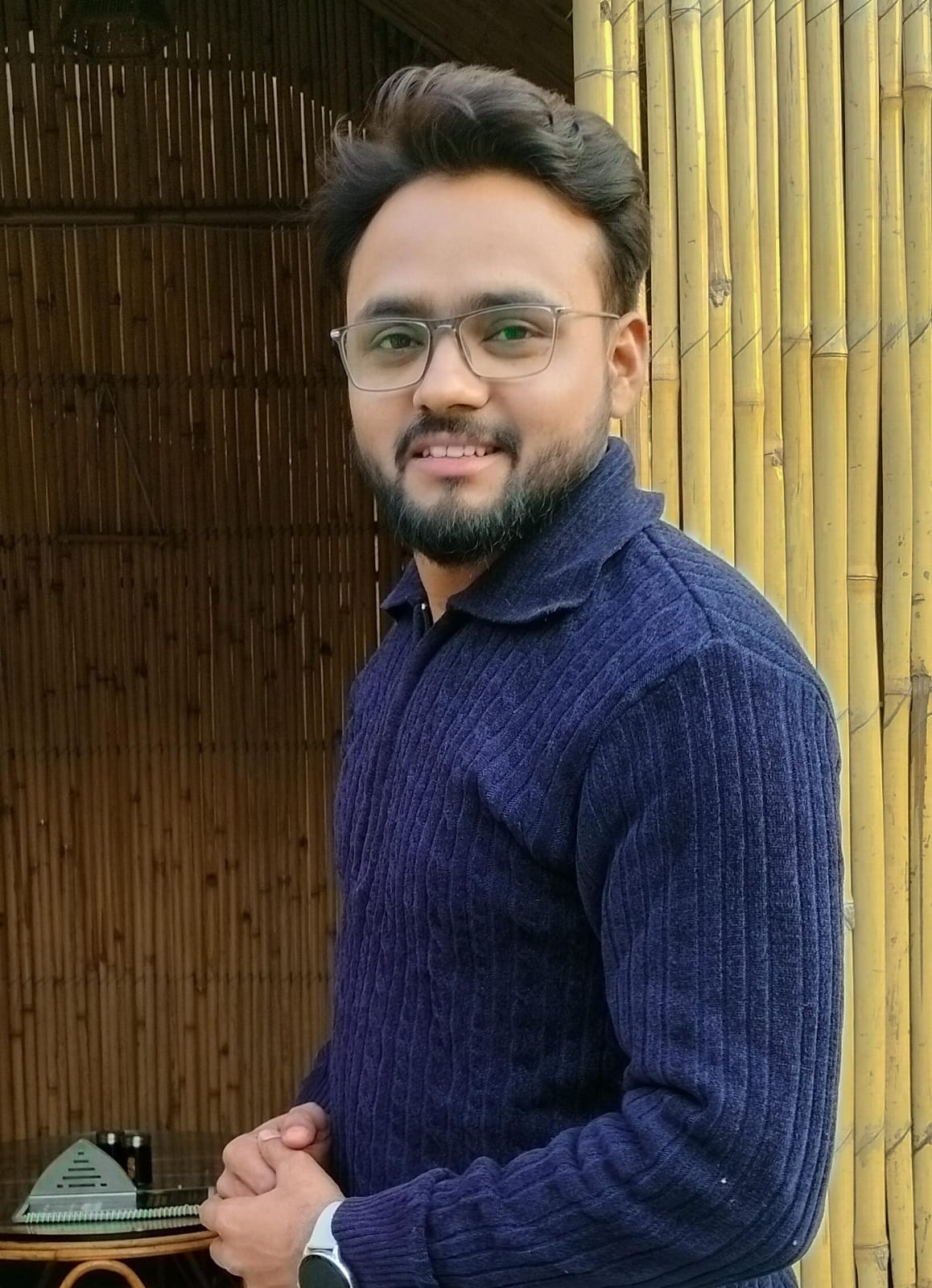 हितेश कुमार शर्मा, बद्रीपुर हदीरा, पुवायां। संवाद