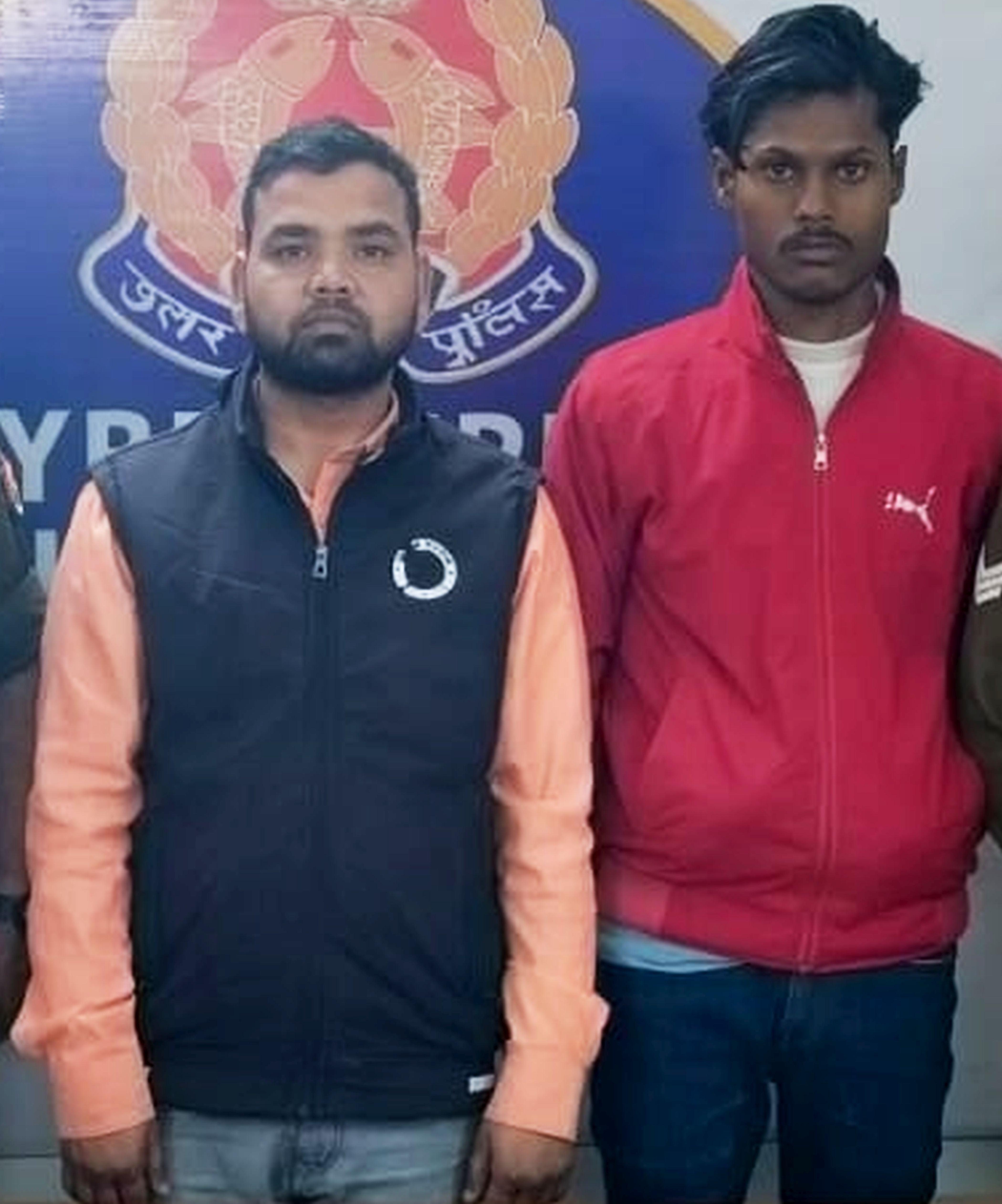 फोटो-50-साइबर थाने में पकड़े गए आरोपी। स्रोत पुलिस