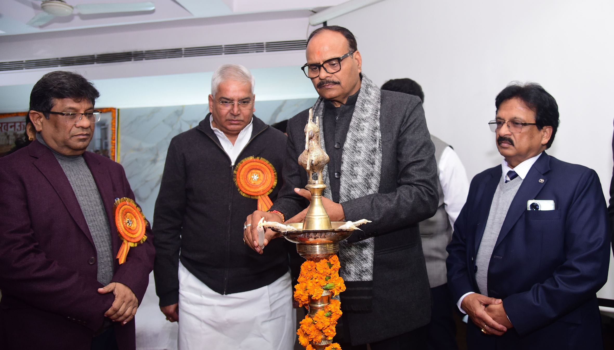 बलरामपुर अस्पताल ने मनाया स्थापना दिवस।