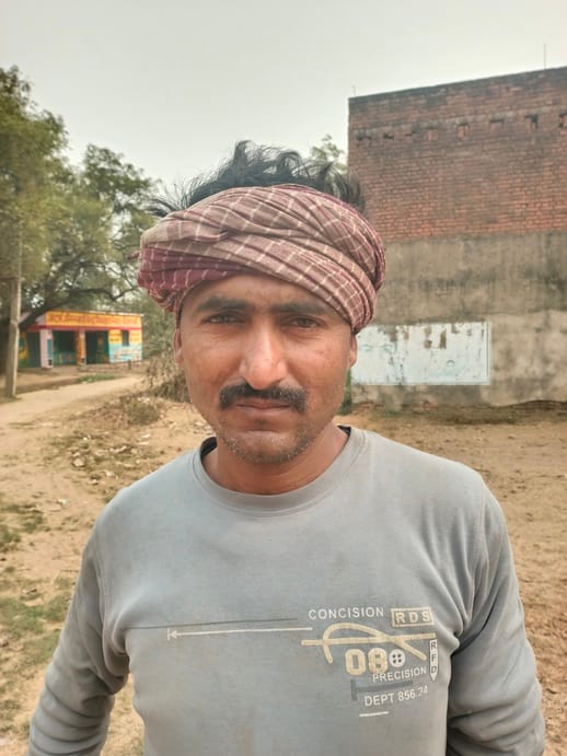 गांव में जल जीवन मिशन योजना के तहत लगी टोटी- संवाद