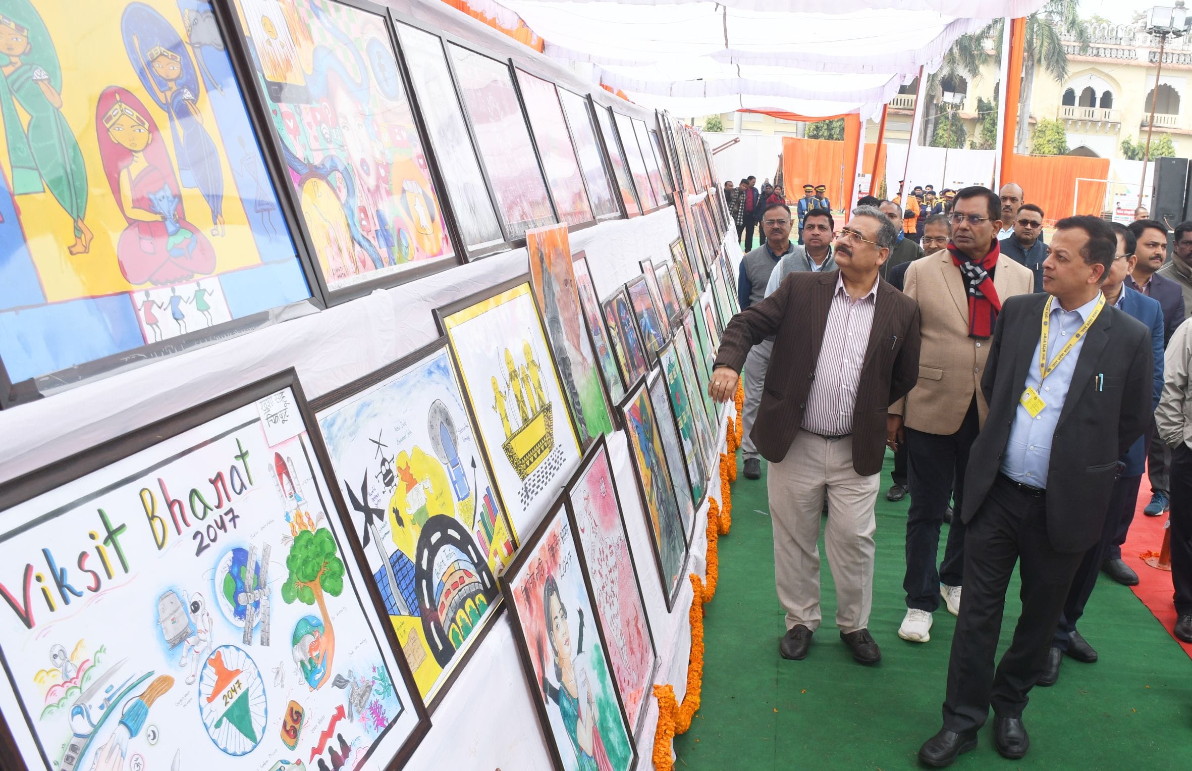 राजकीय जुबिली इंटर कॉलेज परिसर में हुआ आयोजन। राजकीय जुबिली इंटर कॉलेज परिसर में हुआ आयोजन।