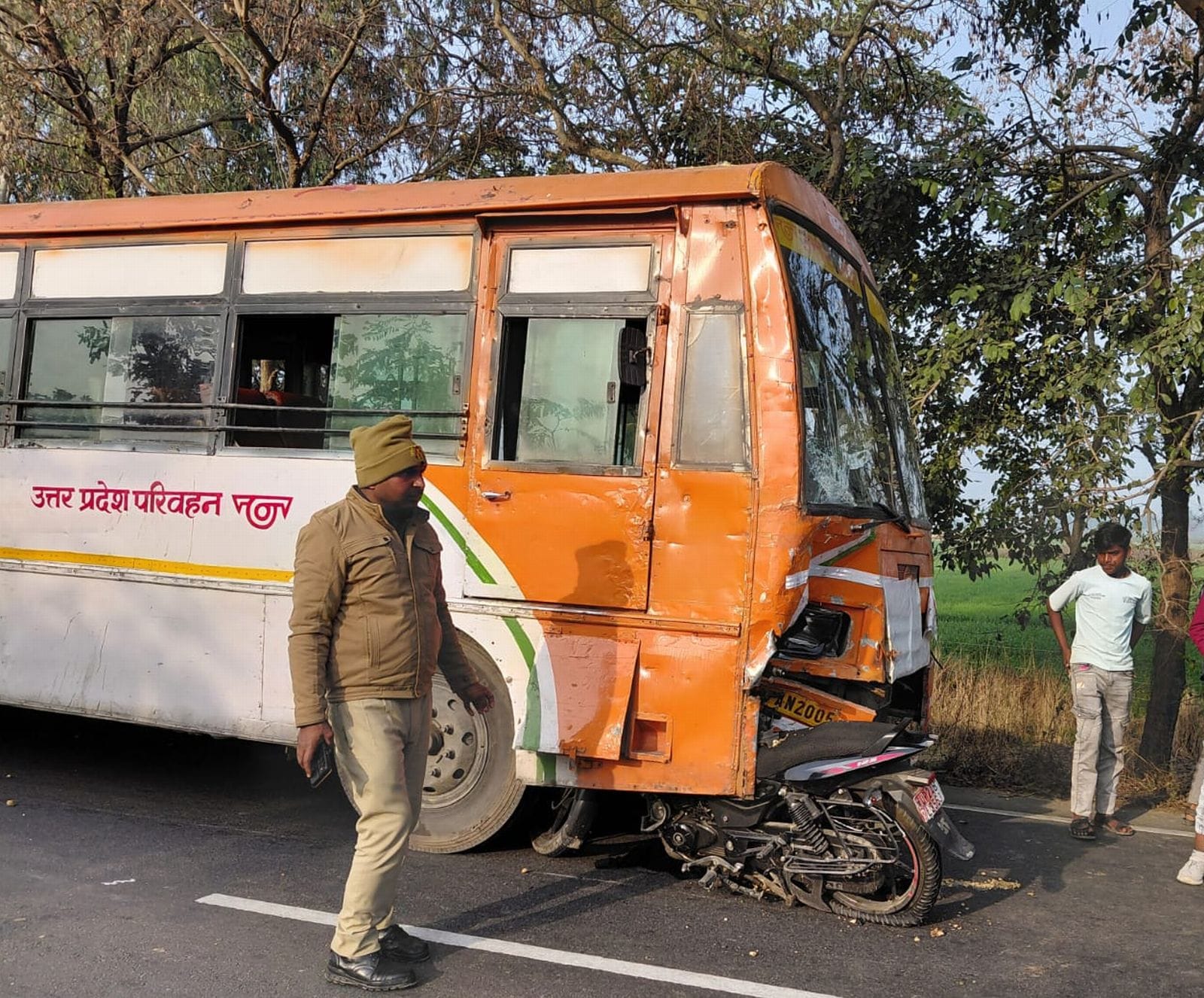 स्टेट एमएफ हाईवे पर रहेड़िया के पास क्रिटिकल ब्लैक स्पॉट। स्टेट एमएफ हाईवे पर रहेड़िया के पास क्रिटिकल ब्लैक स्पॉट।