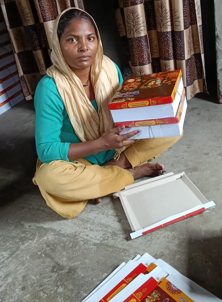 स्वयं सहायता समूह की महिला ममता.