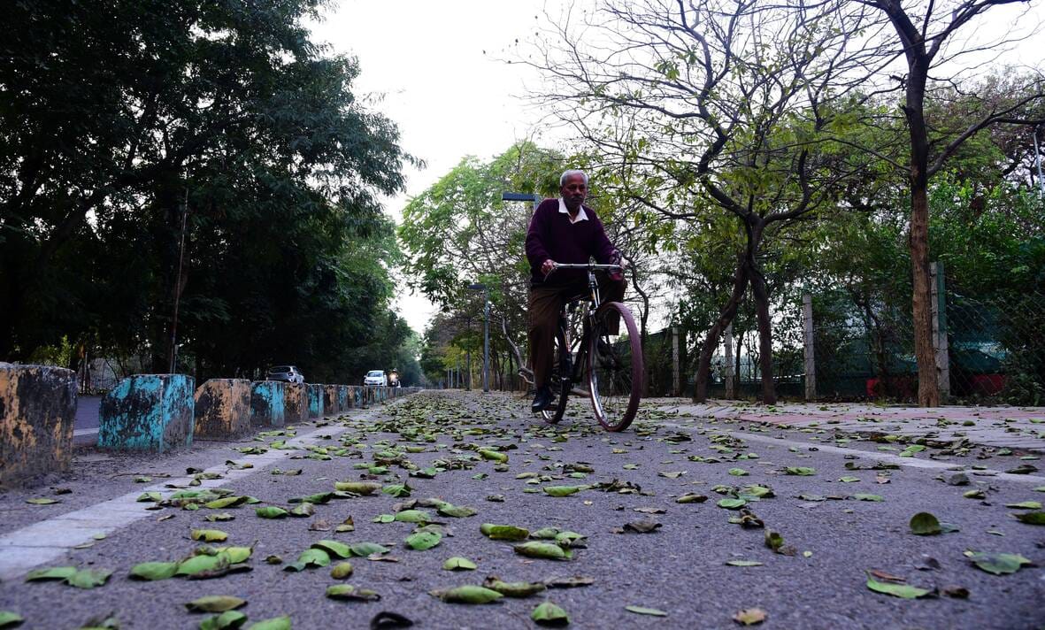 राजधानी में रविवार को धूप और मौसम के नजारे। 