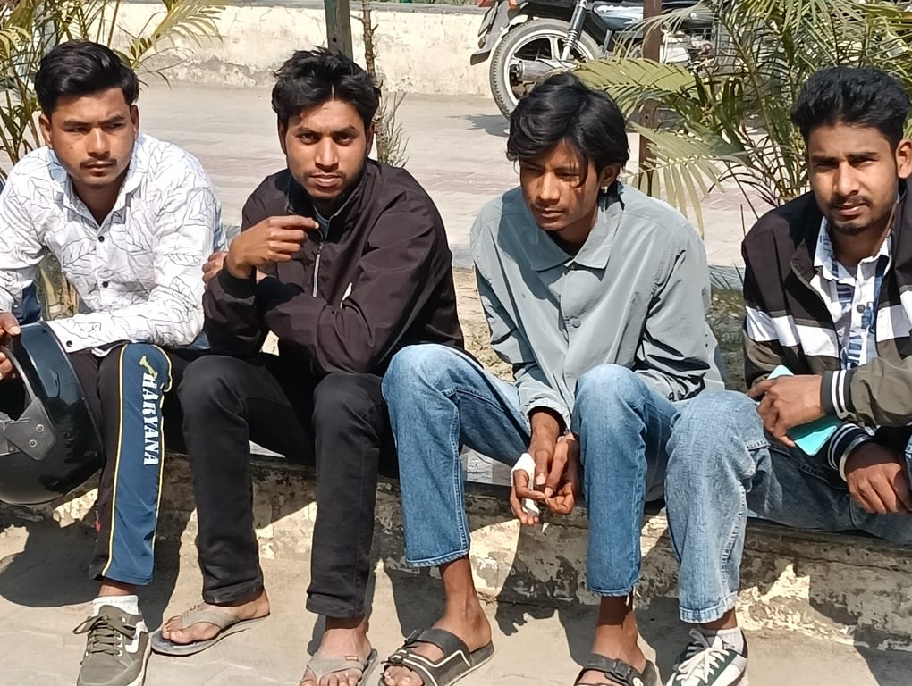 मृतक राजेश का फाइल फोटो। परिजन
