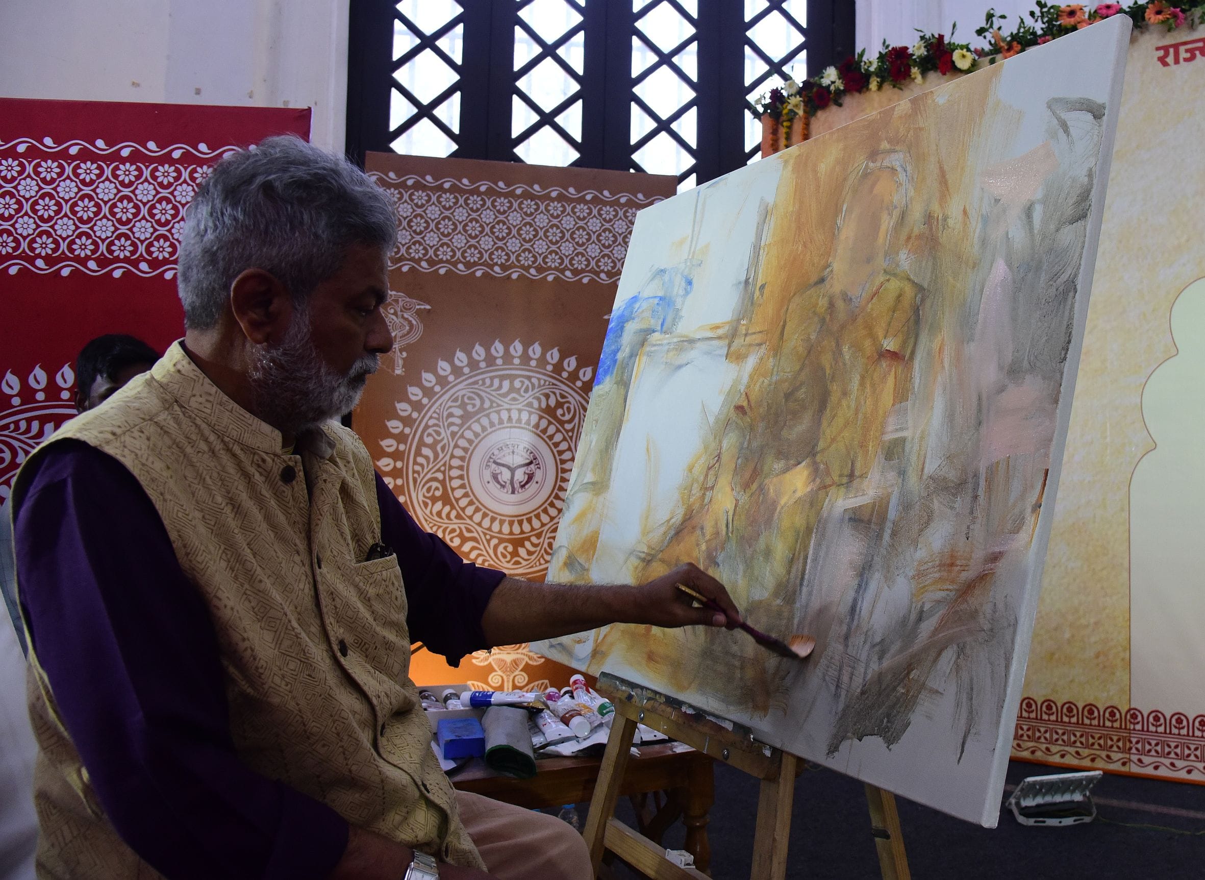 राज्य ललित कला अकादमी के स्थापना दिवस समारोह का समापन। राज्य ललित कला अकादमी के स्थापना दिवस समारोह का समापन।