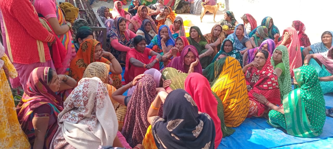 सड़क दुर्घटना में मृत ग्राम प्रधान की फाइल फोटो। परिजन