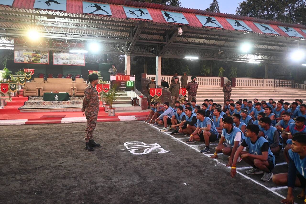 अग्निवीर भर्ती रैली के आठवें दिन 794 अभ्यर्थियों के जोश से माहौल सराबोर