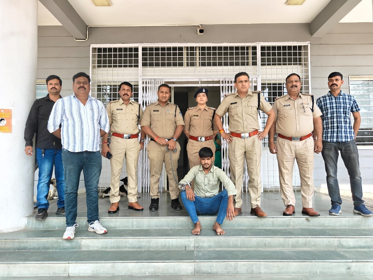 गिरफ्तार आरोपी 