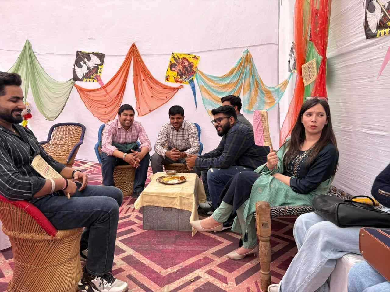 17 एमडीयू में रंग-तरंग के दौरान टैगोर सभागार में छात्रा नृत्य करते हुए। संवाद 17 एमडीयू में रंग-तरंग के दौरान टैगोर सभागार में छात्रा नृत्य करते हुए। संवाद