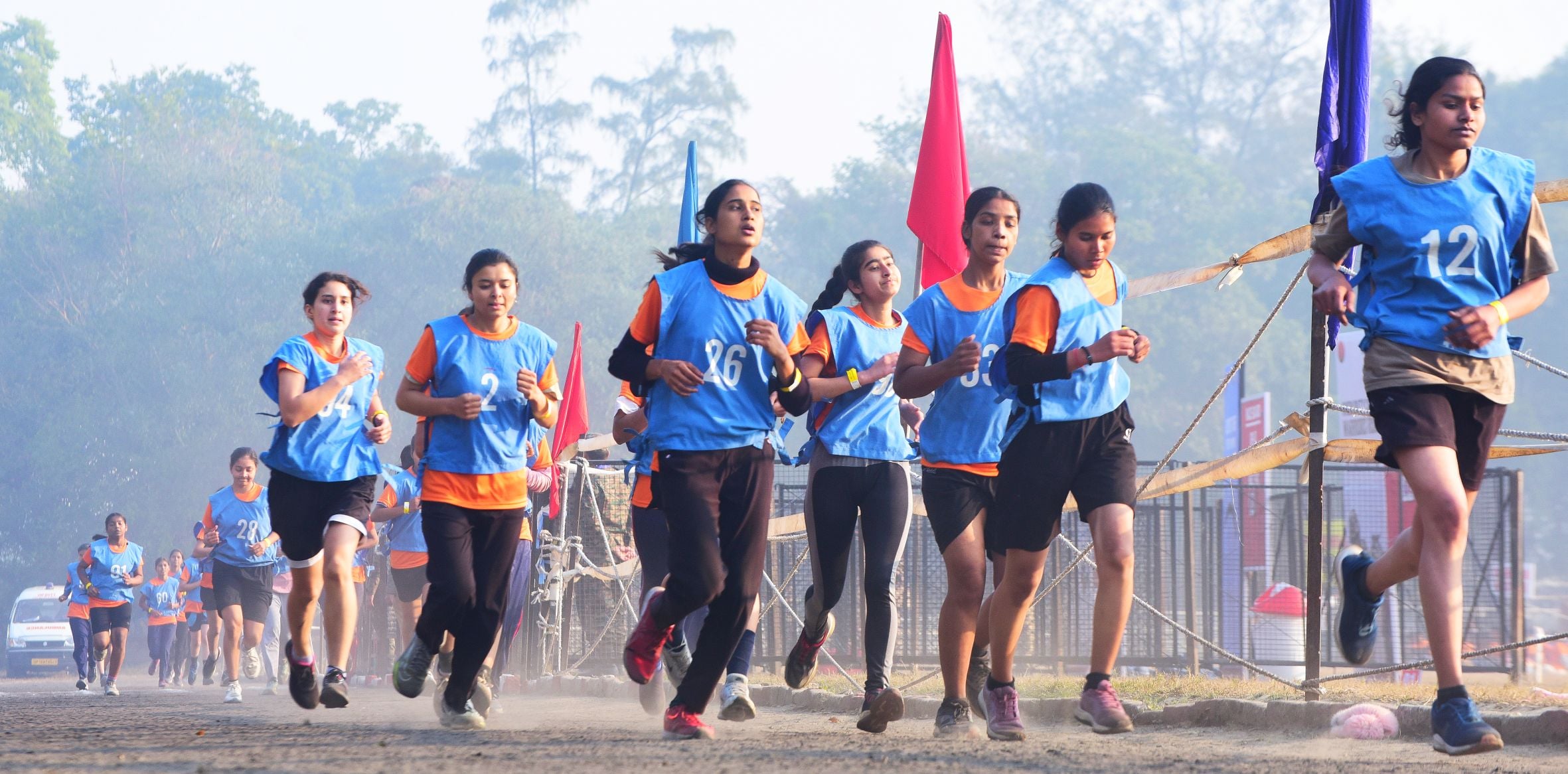 महिला सैन्य पुलिस अग्निवीर भर्ती रैली में शामिल अभ्यर्थी। महिला सैन्य पुलिस अग्निवीर भर्ती रैली में शामिल अभ्यर्थी।