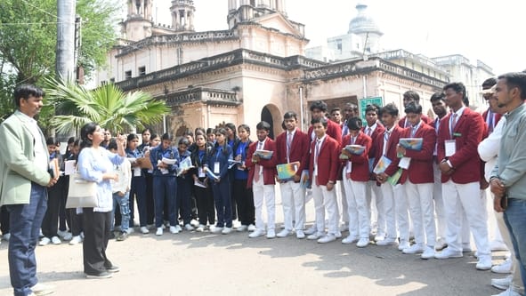 छतर मंजिल के निर्माण में लखोरी ईंटों की उपयोगिता जानी