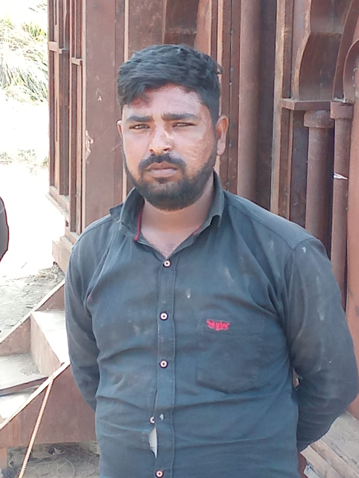 फोटो-32-खिलमिल पार्क में चलता निर्माण कार्य। संवाद