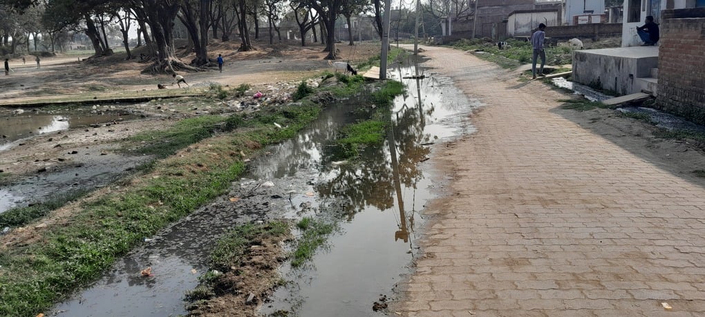 सिराथू कस्बे में लगा कूड़े का ढेर। संवाद सिराथू कस्बे में लगा कूड़े का ढेर। संवाद