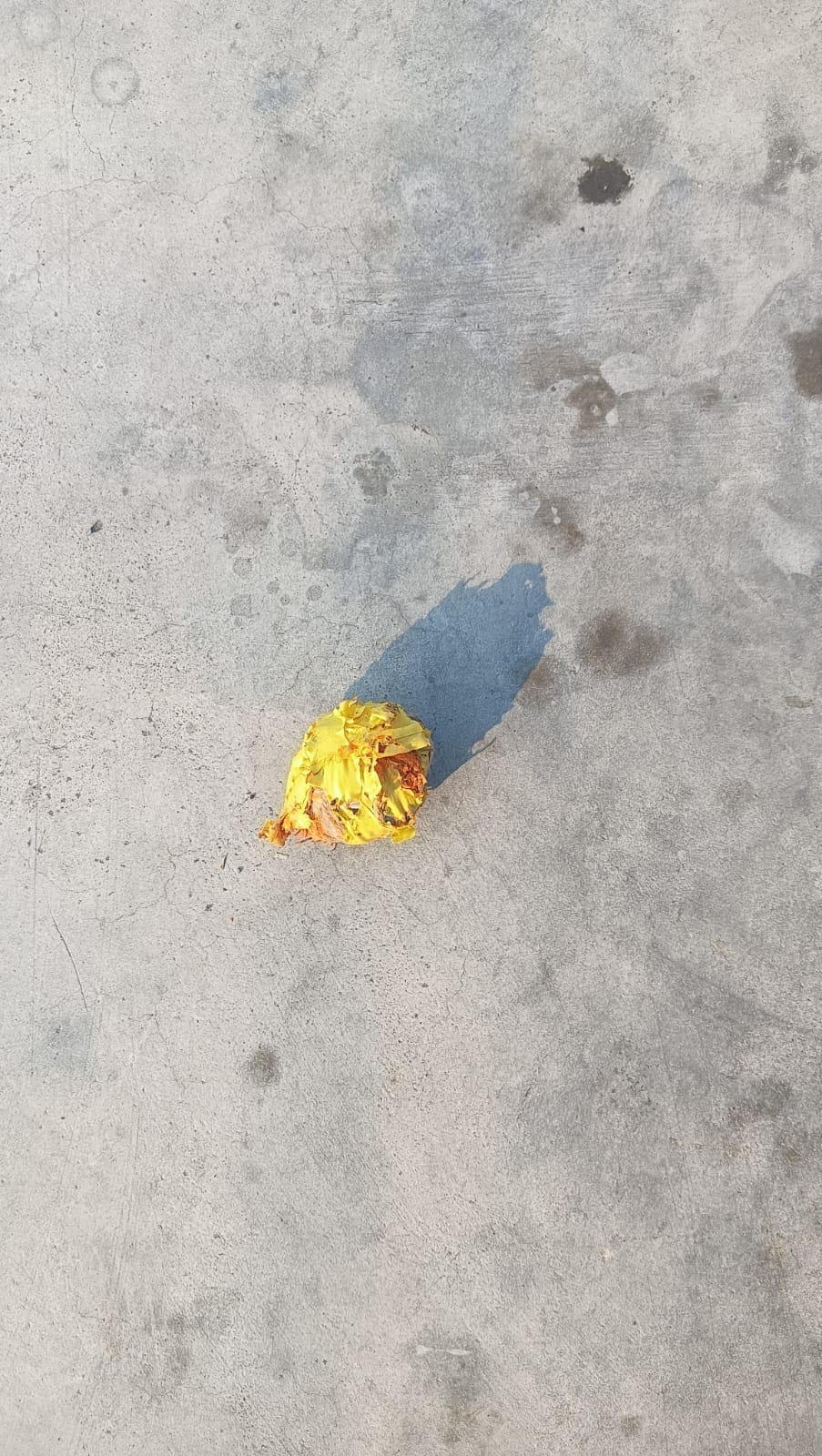 सिटी रेलवे स्टेशन परिसर में मिला पटाखा। स्रोत- जीआरपी