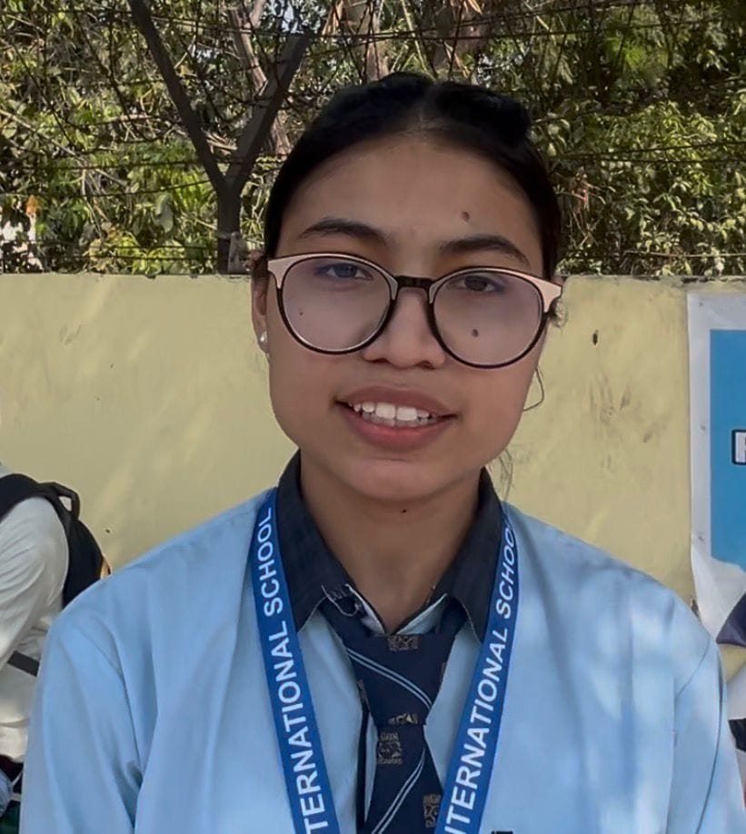 2-रोहतक के दिल्ली बाईपास स्थित पीएमश्री केंद्रीय विद्यालय में 12वीं केमिस्ट्री विषय की परीक्षा