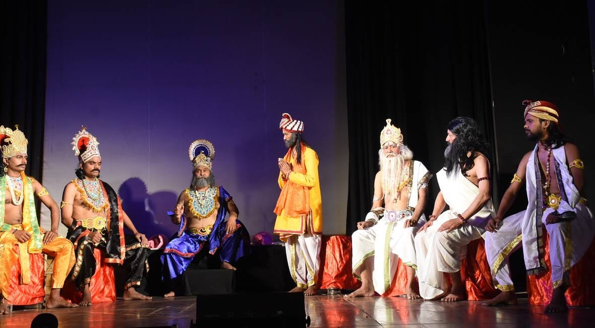 दूतवाक्यम् के जरिये मंच पर उतरी महाभारत की कथा