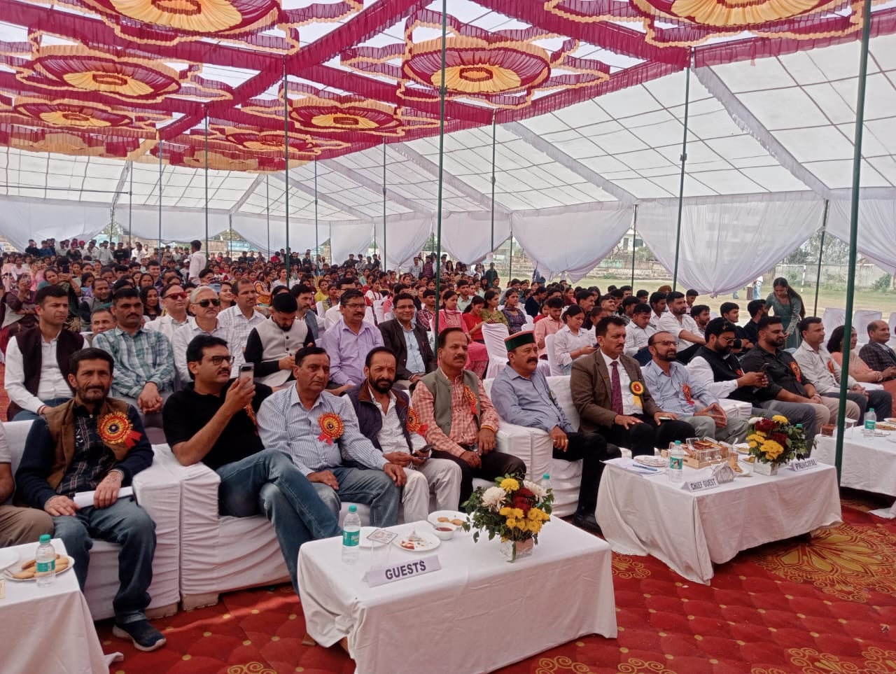 श्री गुरु गोबिंद सिंह जी राजकीय महाविद्यालय पांवटा साहिब में वार्षिक सांस्कृतिक पहल समारोह में 
