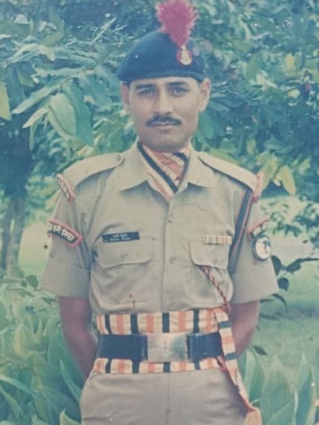 दमेला मोक्षधाम में आईटीबीपी के सीनियर कांस्टेबल भूमि सिंह को सैन्य सम्मान के साथ अंतिम विदाई दे