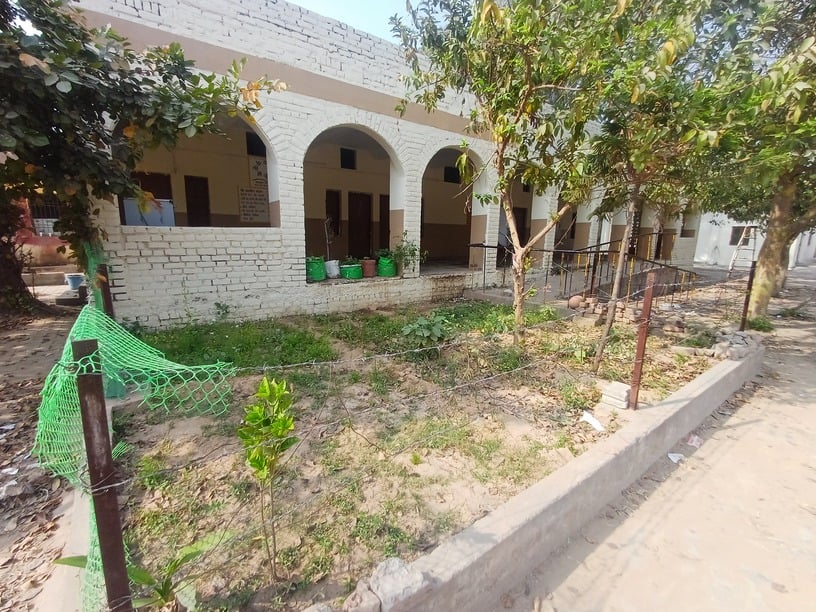 अंबाला छावनी के सीनियर सेकेंड़री संस्कृति स्कूल का कीचन गार्डन। संवाद