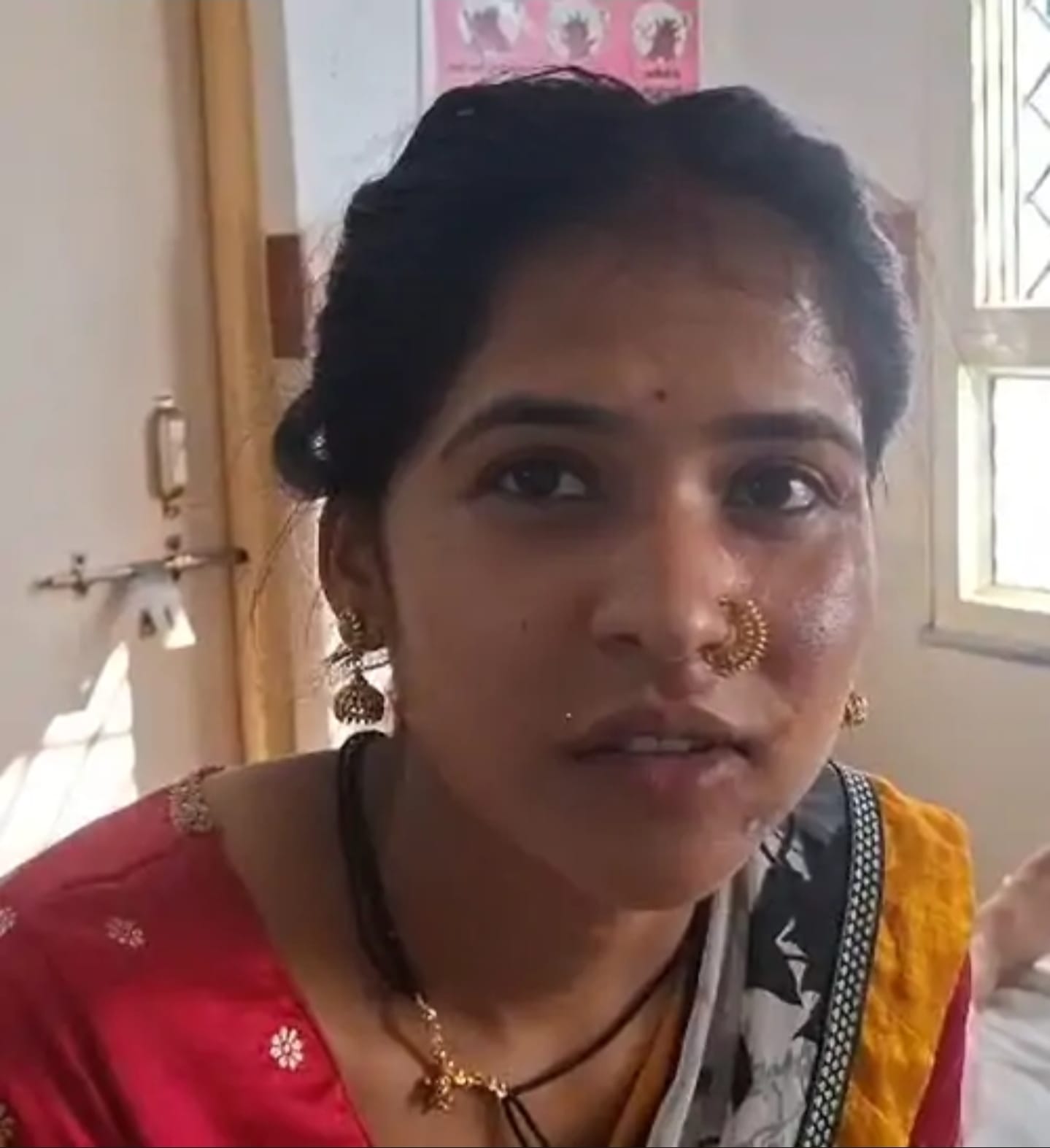 घायल दूल्हा दुल्हन