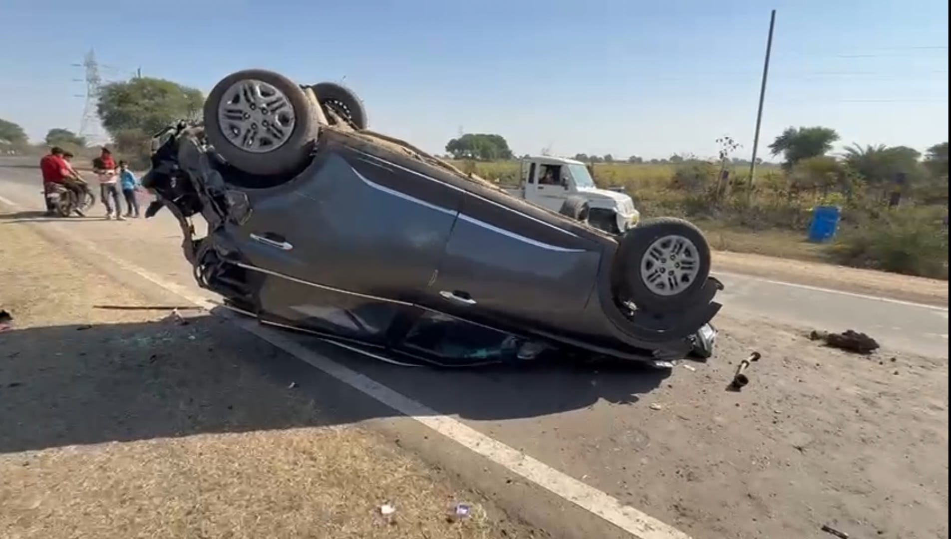 दुर्घटनाग्रस्त कार