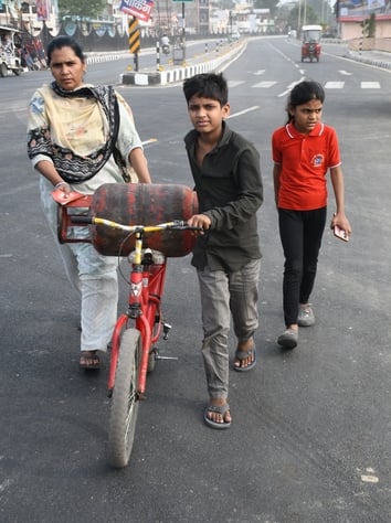 गैस संकट। गैस संकट।