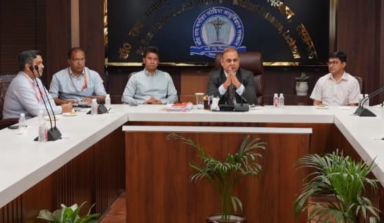 कार्यक्रम में जुटे चिकित्सक। कार्यक्रम में जुटे चिकित्सक।