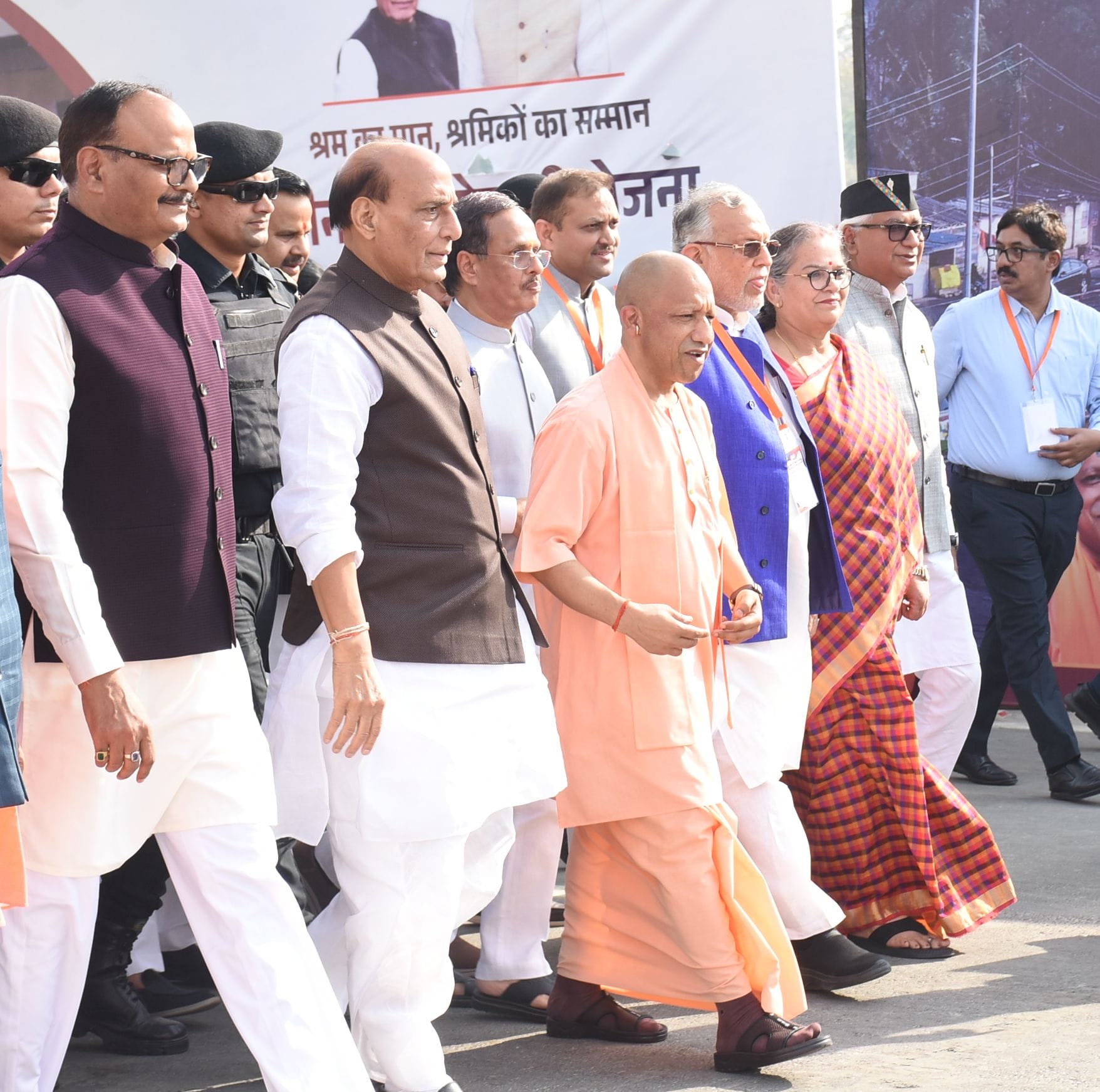 ग्रीन कॉरिडोर का उद्घाटन।