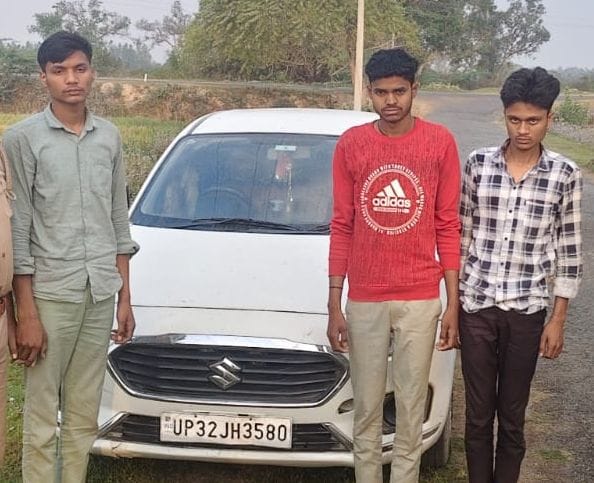 फोटो-18- पुलिस मुठभेड़ में घायल विवेक। संवाद