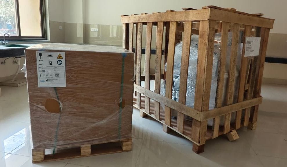 मेडिकल कॉलेज परिसर में बनकर तैयार नए अस्पताल का भवन।   संवाद