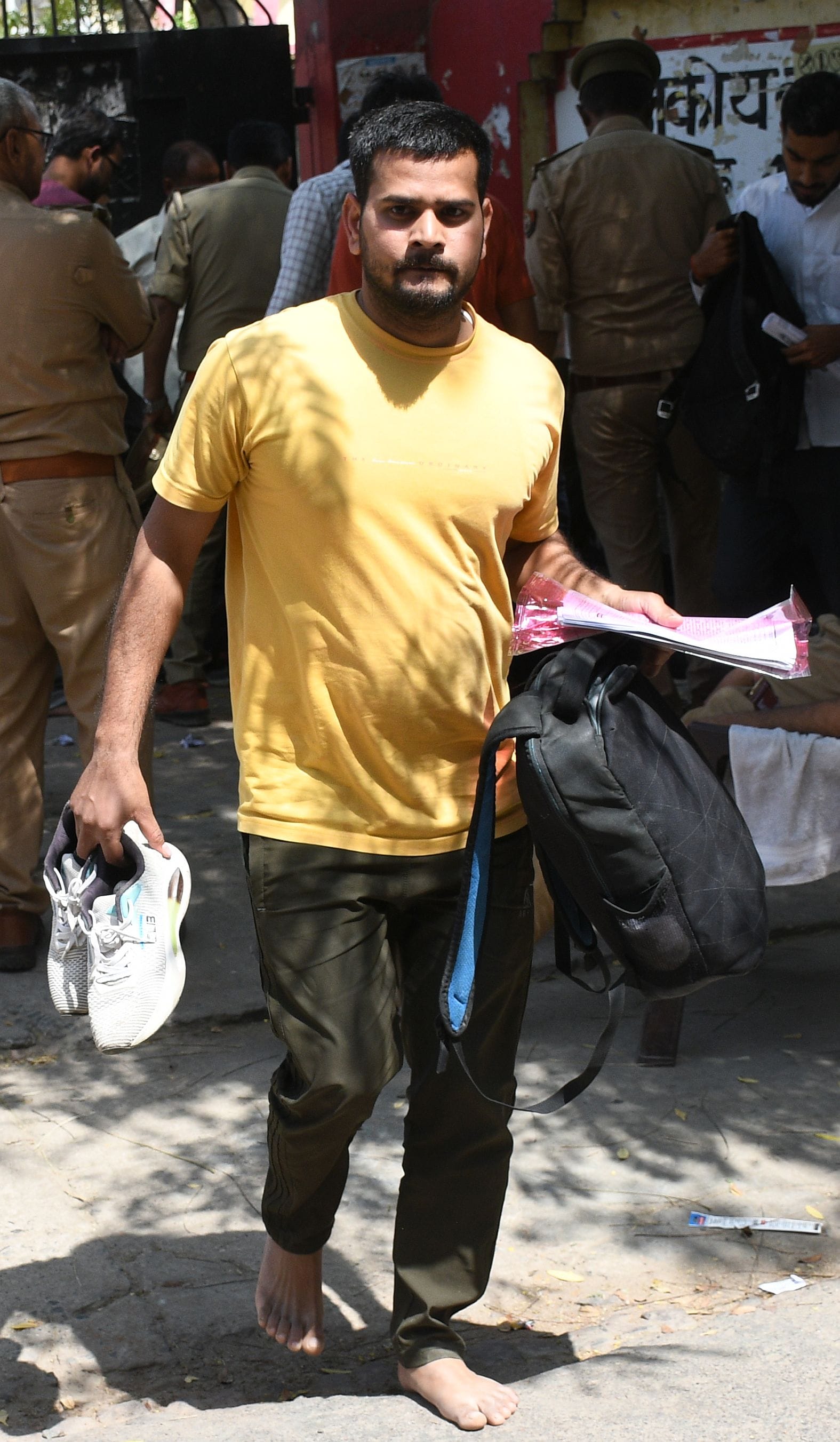 राजधानी के 54 परीक्षा केंद्रों पर हुई उपनिरीक्षक व समकक्ष पदों के लिए लिखित परीक्षा राजधानी के 54 परीक्षा केंद्रों पर हुई उपनिरीक्षक व समकक्ष पदों के लिए लिखित परीक्षा