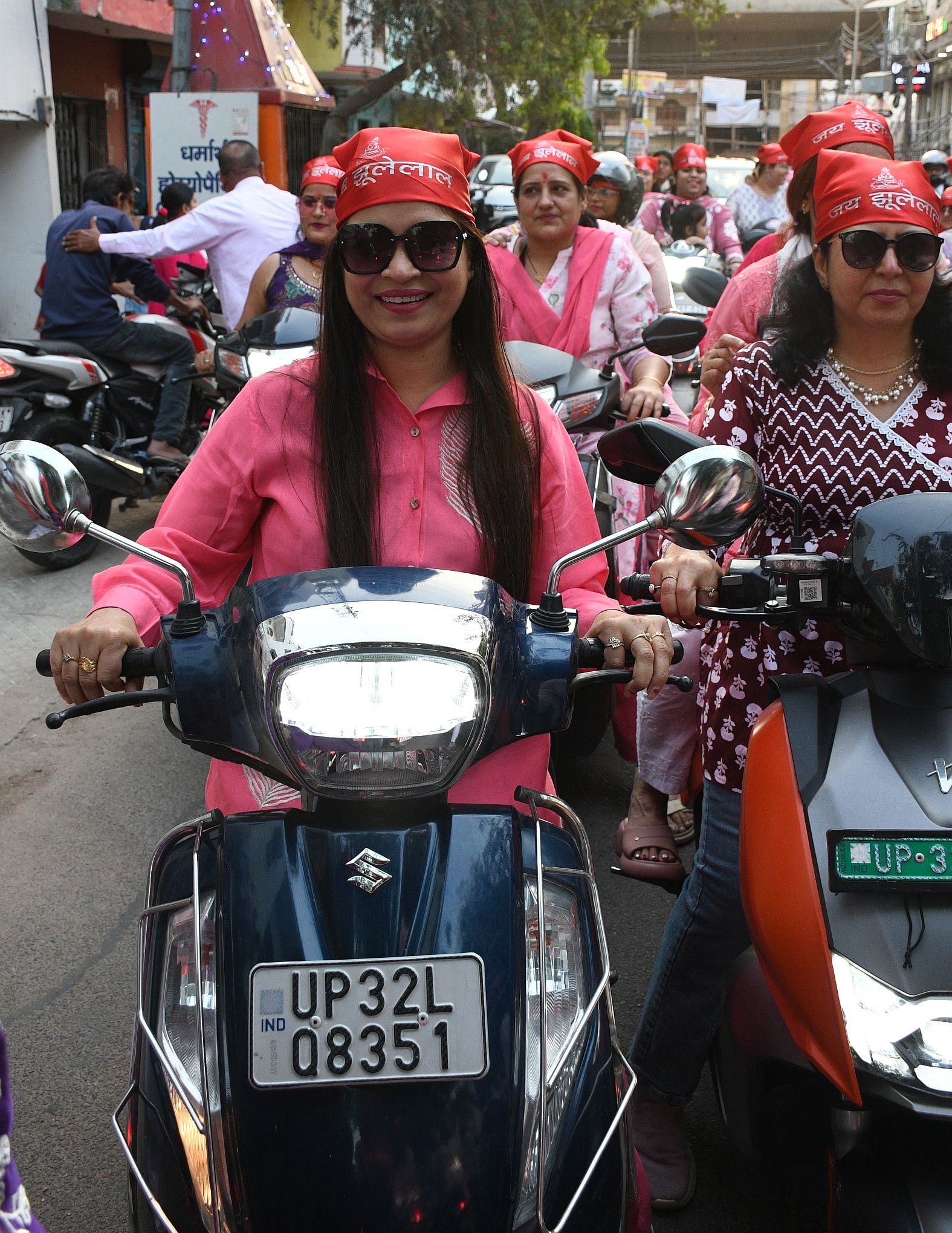 झूलेलाल धर्मशाला से निकाली स्कूटर रैली