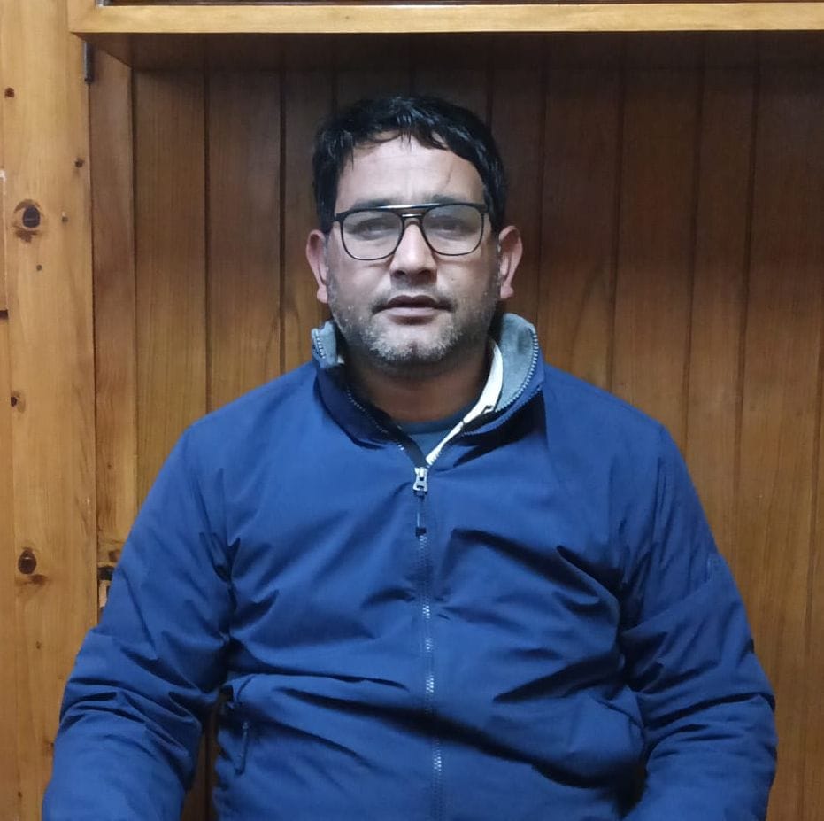 नित्थर निवासी संजीव शर्मा। संवाद नित्थर निवासी संजीव शर्मा। संवाद