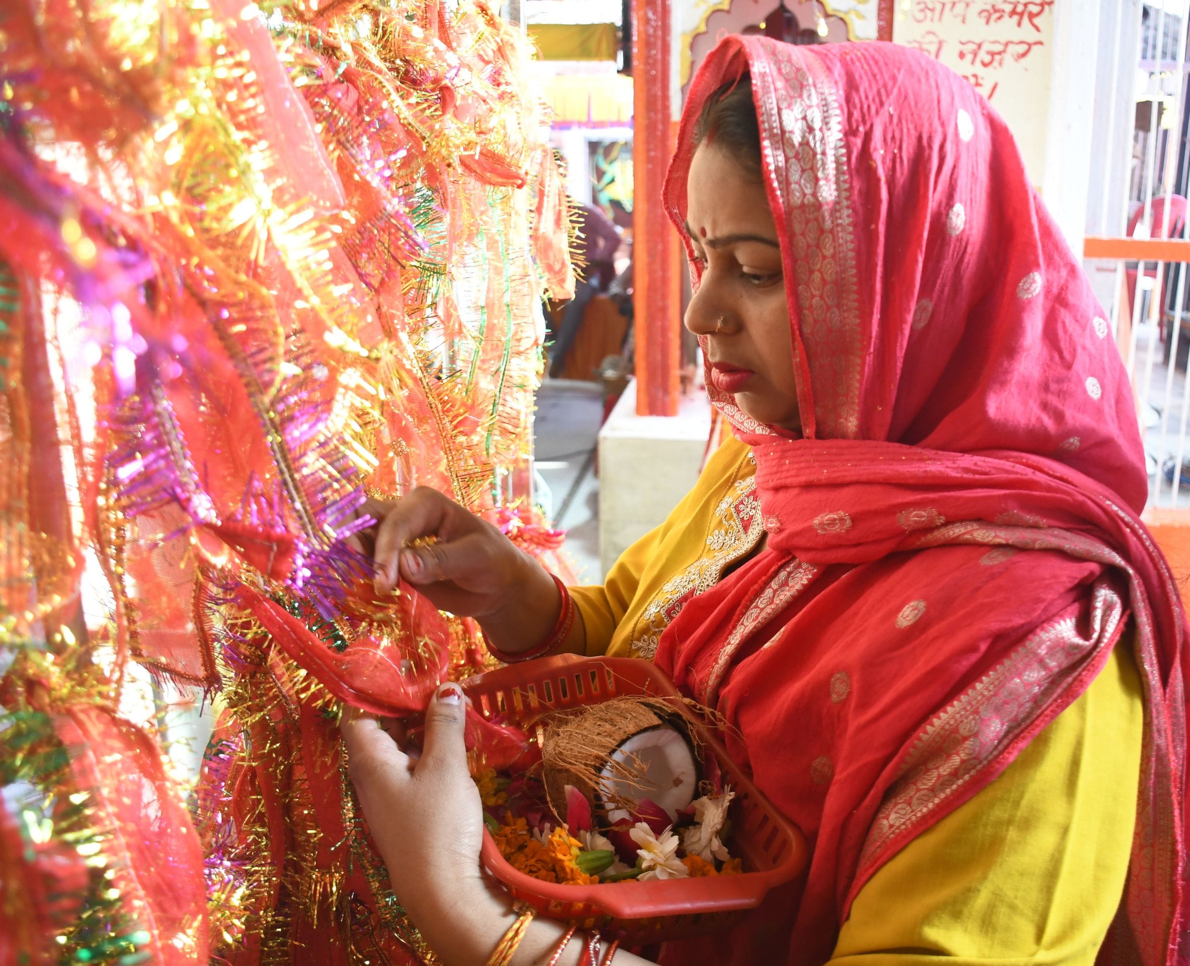 शैलपुत्री के चरणों में नतमस्तक हुई राजधानी