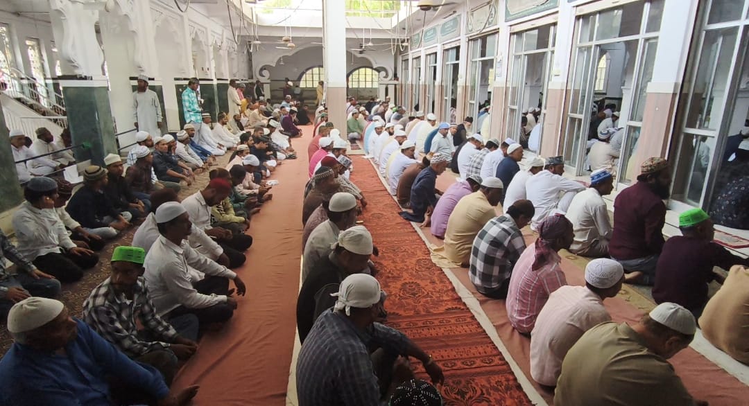 उदयपुर में रमजान महीने में हुई आखिरी जुम्मे की नमाज
