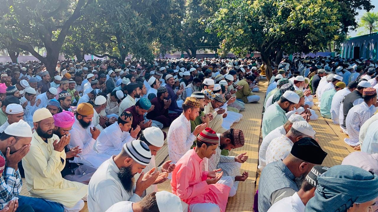 बच्चों के चेहरे पर दिखी ईद पर्व की खुशी संवाद
