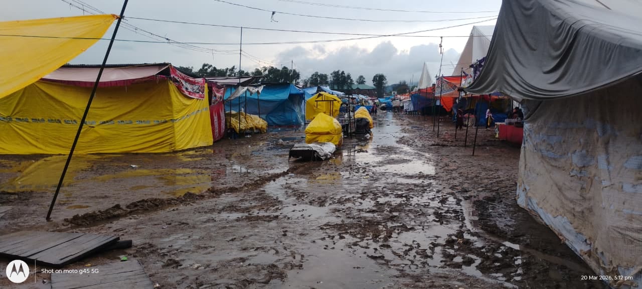 राष्ट्र  स्तरीय होली मेले में पसरा सन्नाटा। संवाद