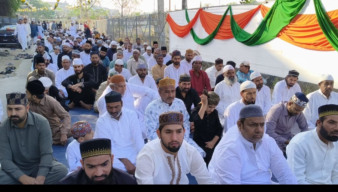 उदयपुर में ईद की नमाज